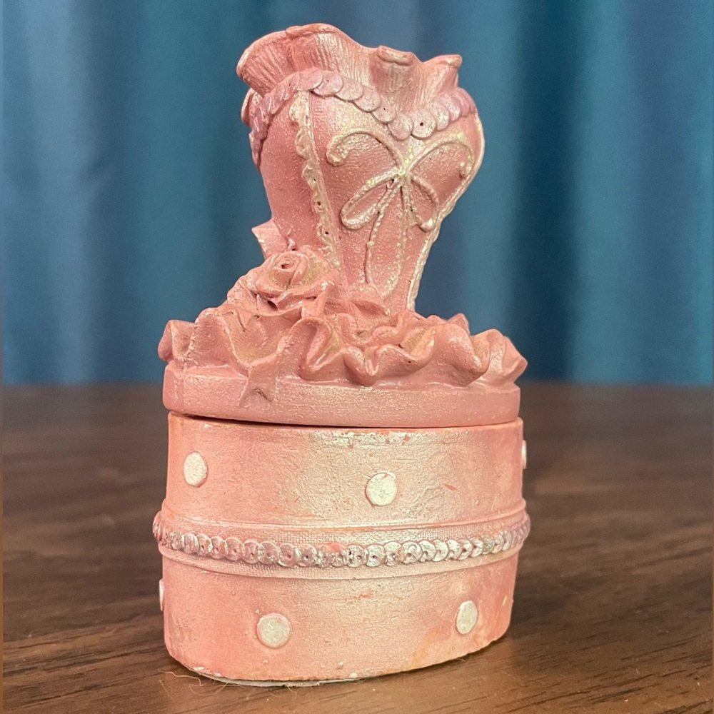 Pink Decorative Jewelry Box